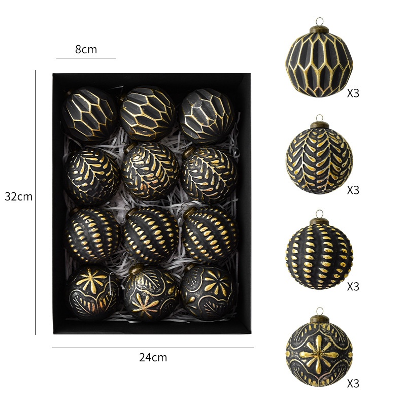Bolas de Navidad pintadas a ma - Home Improvement Shop reseña y precio